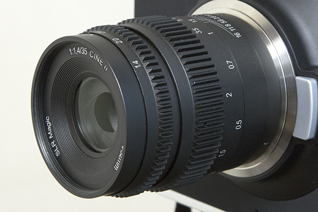 SLR Magic 35mm T1.4 Cine Mark II Lens