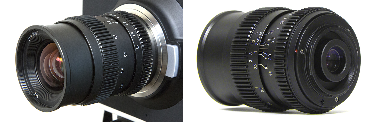 SLR Magic 17mm T1.6 Cine Lens