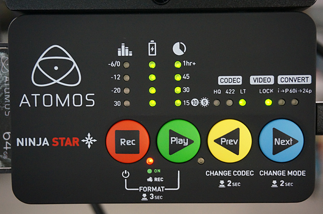 ATOMOS NINJA STAR〜HDMI入出力対応ポケットサイズレコーダー | ビデオ α